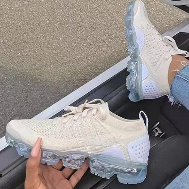 Women Mesh Breathable Sport Sneakers Ladies Casual Light Outdoor Shoes Female Platform Running Walking Shoes Tenis Feminino