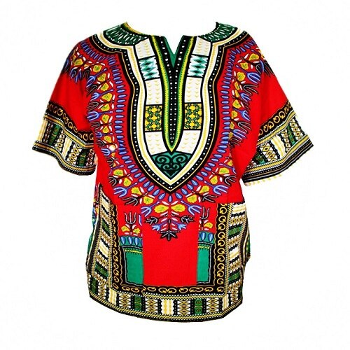 Dashiki New African Clothing Traditional Print Tops Fashion Design African Bazin Riche Clothes Dashiki T-shirt For Men Women