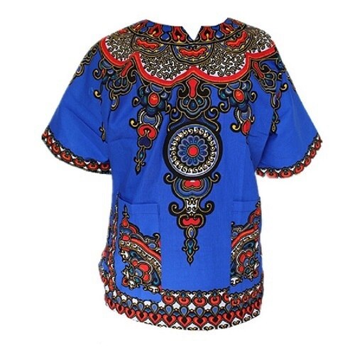 Dashiki New African Clothing Traditional Print Tops Fashion Design African Bazin Riche Clothes Dashiki T-shirt For Men Women