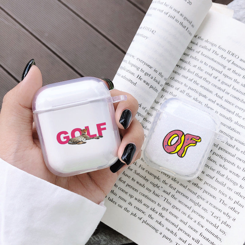 Tyler The Creator Airpods Pro Case for Airpods 2 1 3 Cases Golf Wang Clear Case Transparent Earphone Silicon Cover Soft TPU Case