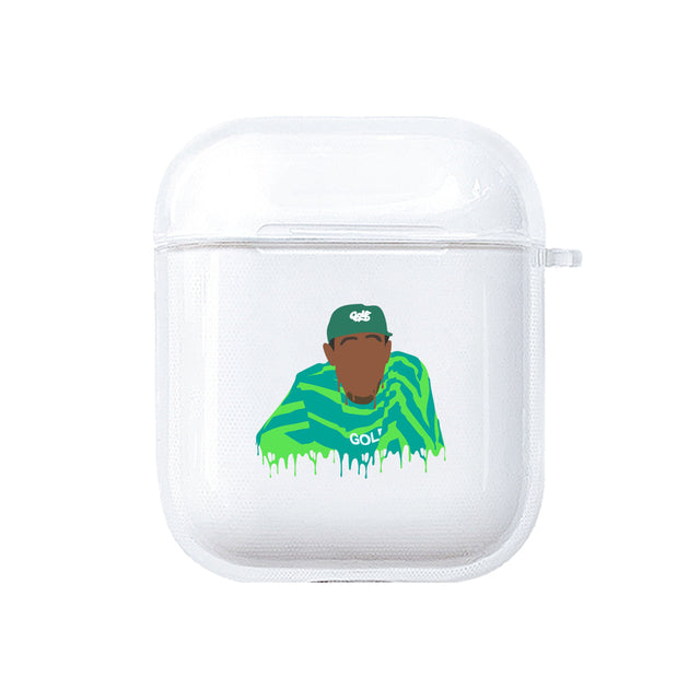 Tyler The Creator Airpods Pro Case for Airpods 2 1 3 Cases Golf Wang Clear Case Transparent Earphone Silicon Cover Soft TPU Case