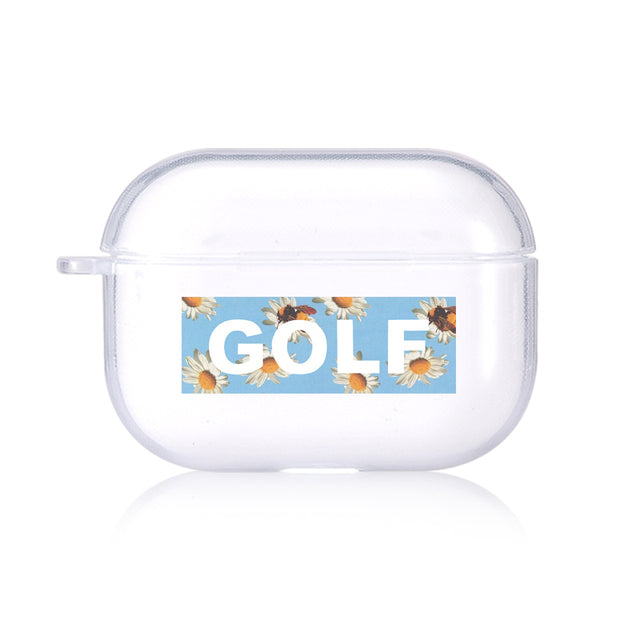 Tyler The Creator Airpods Pro Case for Airpods 2 1 3 Cases Golf Wang Clear Case Transparent Earphone Silicon Cover Soft TPU Case