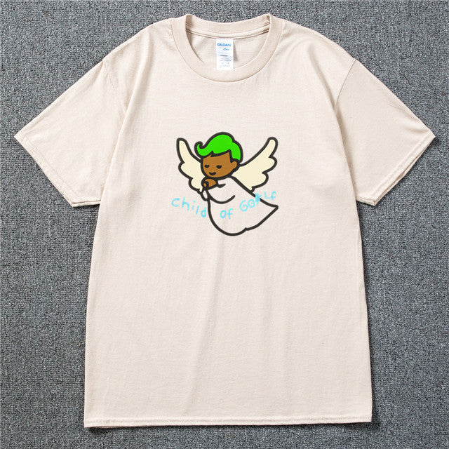 2020 New Tyler The Creator Golf Wang Flower boy Cat Rap Music Golf Wang OFWGKTA Skate Men T-shirt men/women Hip Hop Tshirt