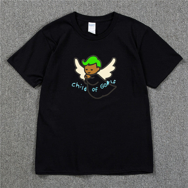 2020 New Tyler The Creator Golf Wang Flower boy Cat Rap Music Golf Wang OFWGKTA Skate Men T-shirt men/women Hip Hop Tshirt