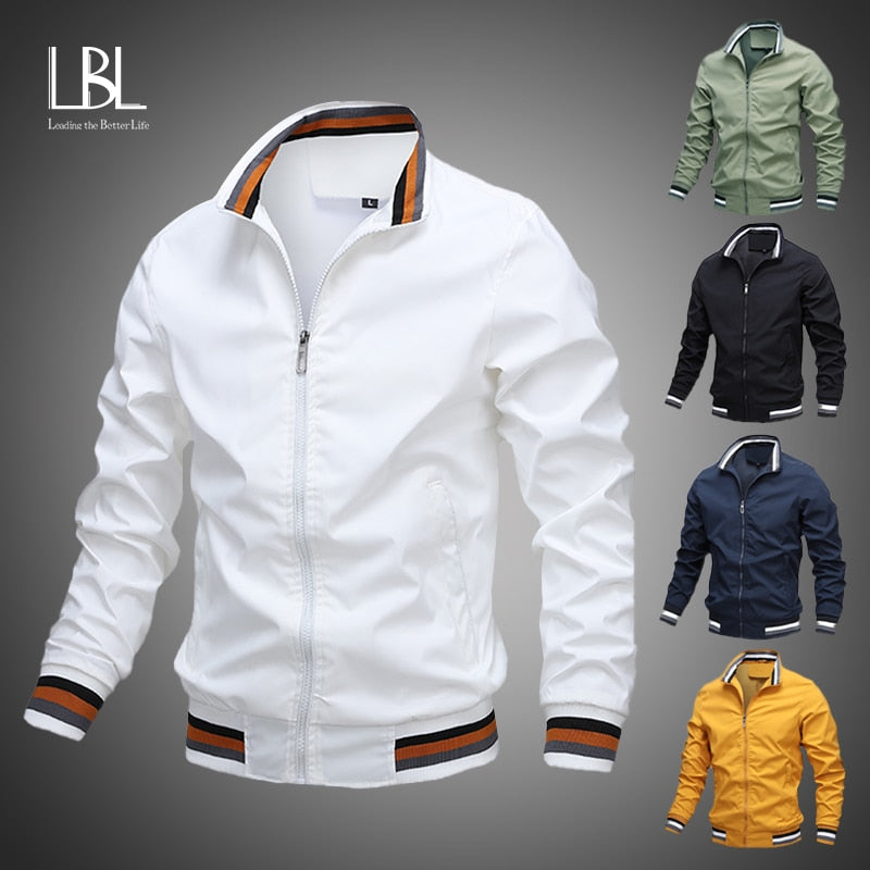 Mens Fashion Jackets and Coats New Men&#39;s Windbreaker Bomber Jacket 2020 Autumn Men Army Cargo Outdoors Clothes Casual Streetwear